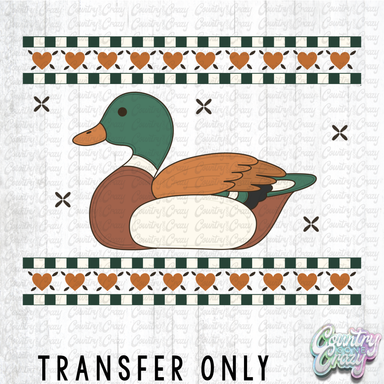 HT5141 • DUCK WITH HEARTS-Country Gone Crazy-Country Gone Crazy
