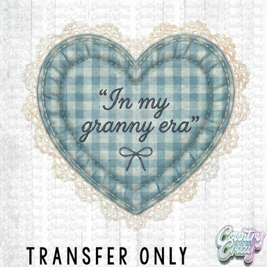 HT5174 • IN MY GRANNY ERA DOILY-Country Gone Crazy-Country Gone Crazy