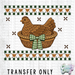 HT5175 • HEN WITH GREEN PLAID BOW-Country Gone Crazy-Country Gone Crazy