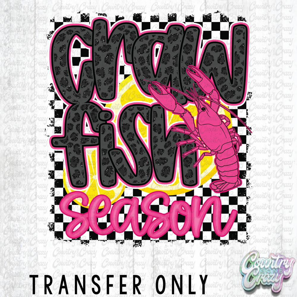 HT5185• CRAWFISH SEASON-Country Gone Crazy-Country Gone Crazy