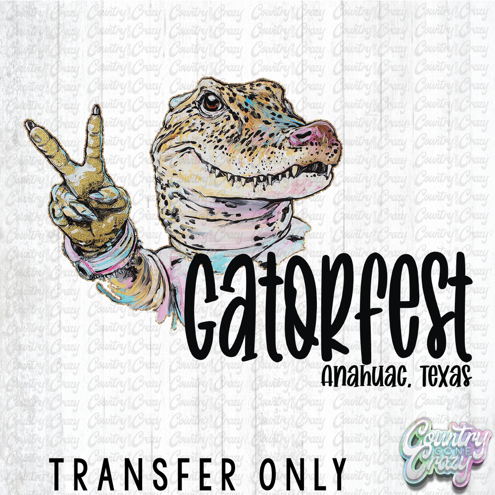 HT4545 • GATOR FEST-Country Gone Crazy-Country Gone Crazy