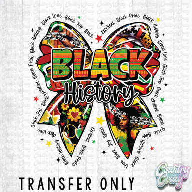 HT5193• BLACK HISTORY BOW-Country Gone Crazy-Country Gone Crazy