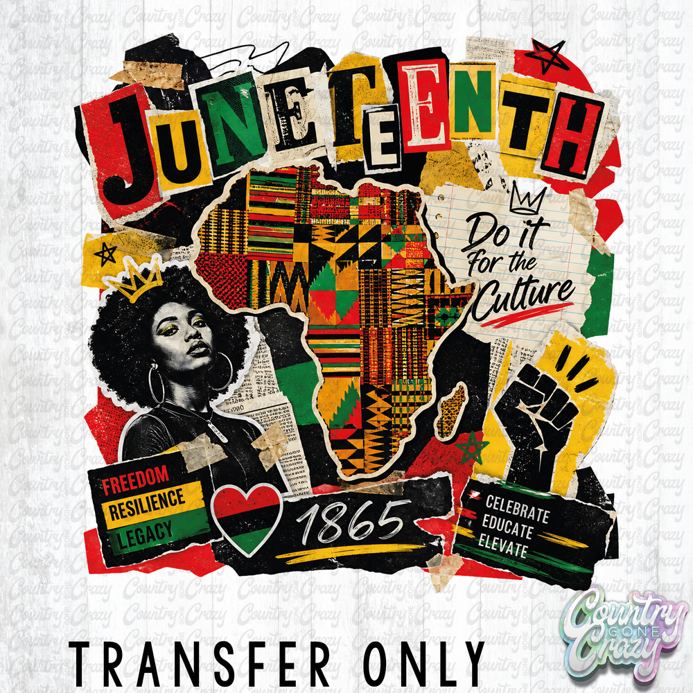 HT5657 • JUNETEENTH COLLAGE