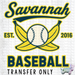 HT4579 • SAVANNAH BASEBALL-Country Gone Crazy-Country Gone Crazy