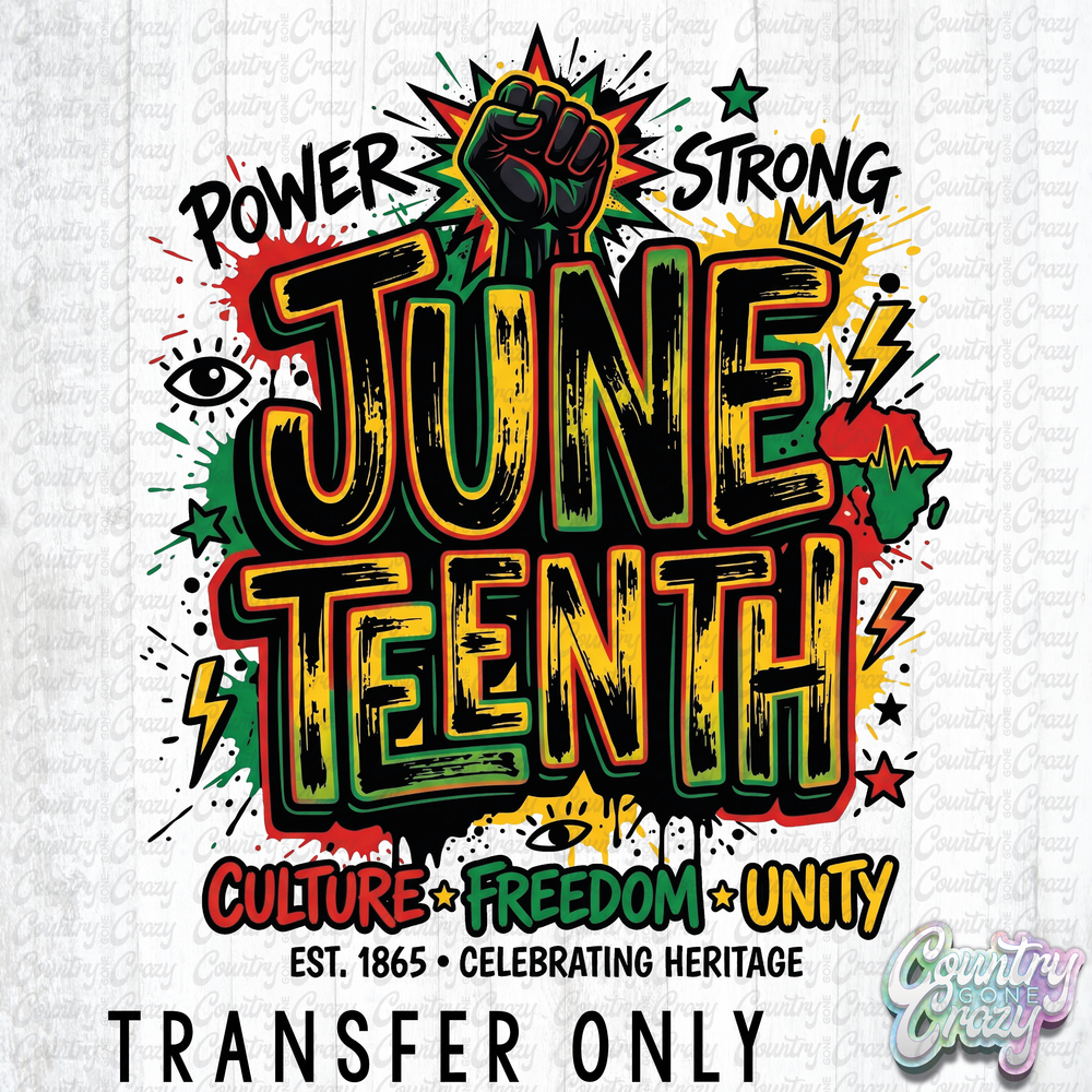HT5661 • JUNETEENTH POWER STRONG