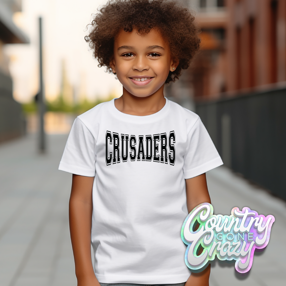 Crusaders - Athletic - Shirt-Country Gone Crazy-Country Gone Crazy