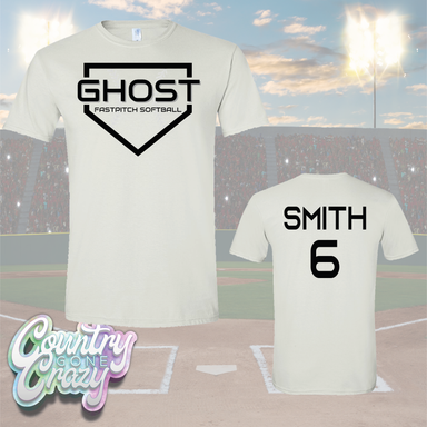 GHOST Fastpitch Softball - Gildan T-Shirt-Gildan-Country Gone Crazy