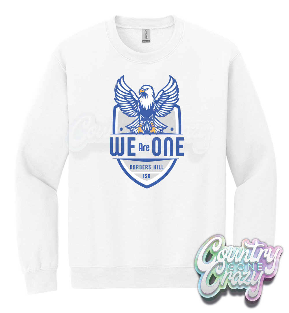 We Are One - Barbers Hill - Sweatshirt-Country Gone Crazy-Country Gone Crazy