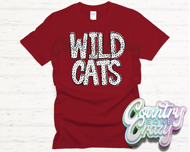 Wildcats •• Dottie •• T-Shirt-Country Gone Crazy-Country Gone Crazy