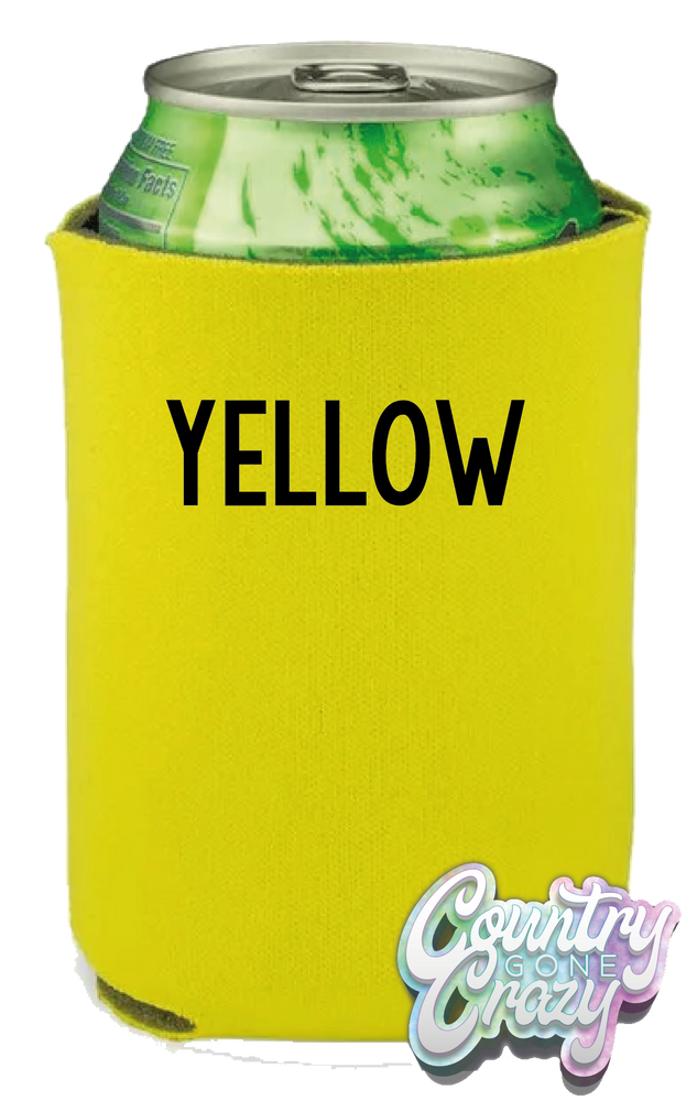 Blank Collapsible Koozie •-Country Gone Crazy-Country Gone Crazy