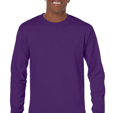 Purple - Adult Long Sleeve Shirt-Gildan-Country Gone Crazy