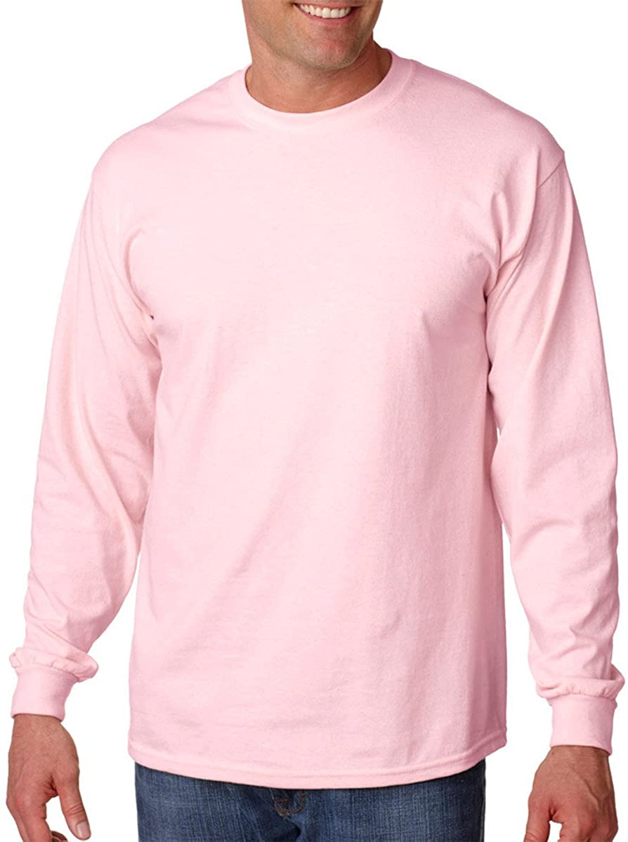 Light Pink - Adult Long Sleeve Shirt-Gildan-Country Gone Crazy