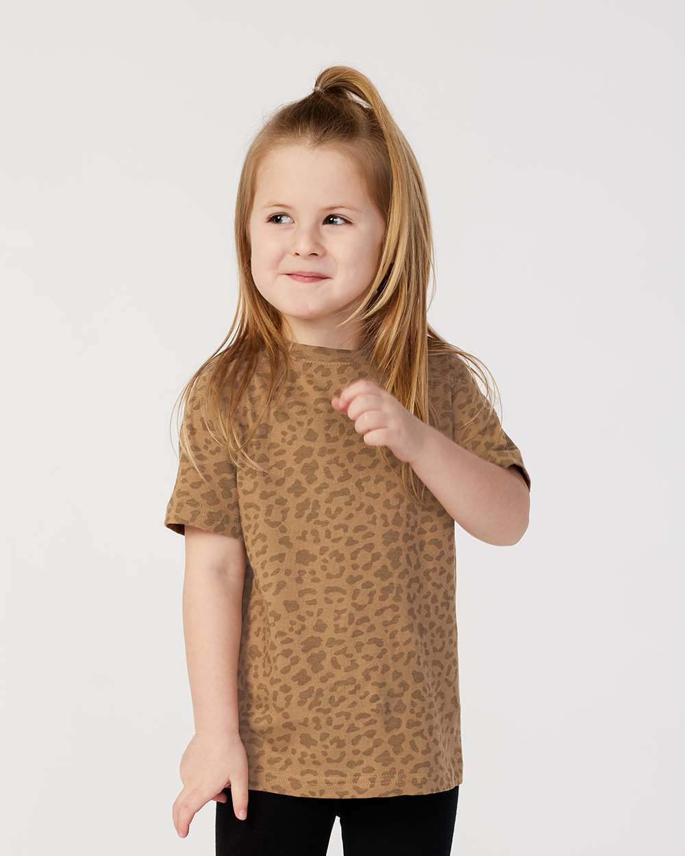 Kids Girls Top Leopard Print Neon Orange Trendy Fashion T Shirt Crop Top  5-13Yrs