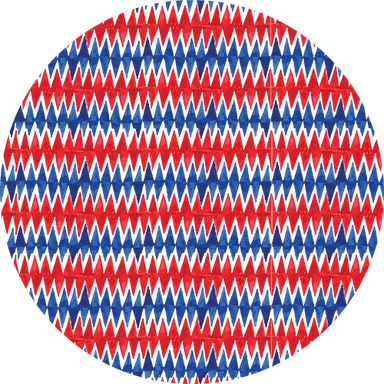 AM014 - Red & Blue Zags-Country Gone Crazy-Country Gone Crazy
