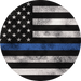 AM016 - Thin Blue Line Flag-Country Gone Crazy-Country Gone Crazy
