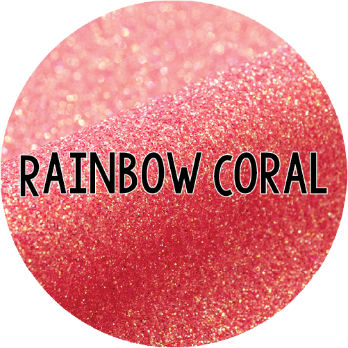 Rainbow Coral - Glitter HTV-Country Gone Crazy-Country Gone Crazy