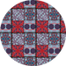 BA004 - Red & Blue Quilt-Country Gone Crazy-Country Gone Crazy