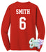 Los Angeles Angels Red Long Sleeve-Country Gone Crazy-Country Gone Crazy