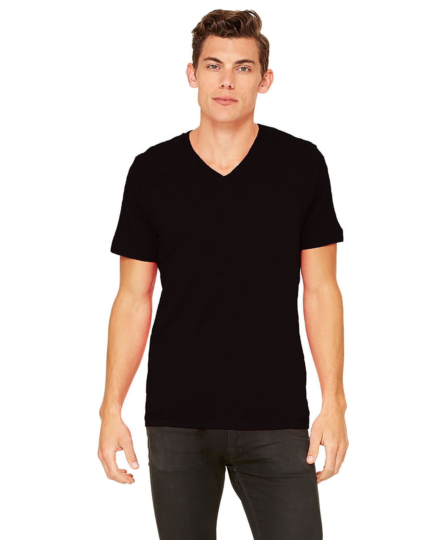 Bella Canvas - Black - Unisex V-Neck — Country Gone Crazy