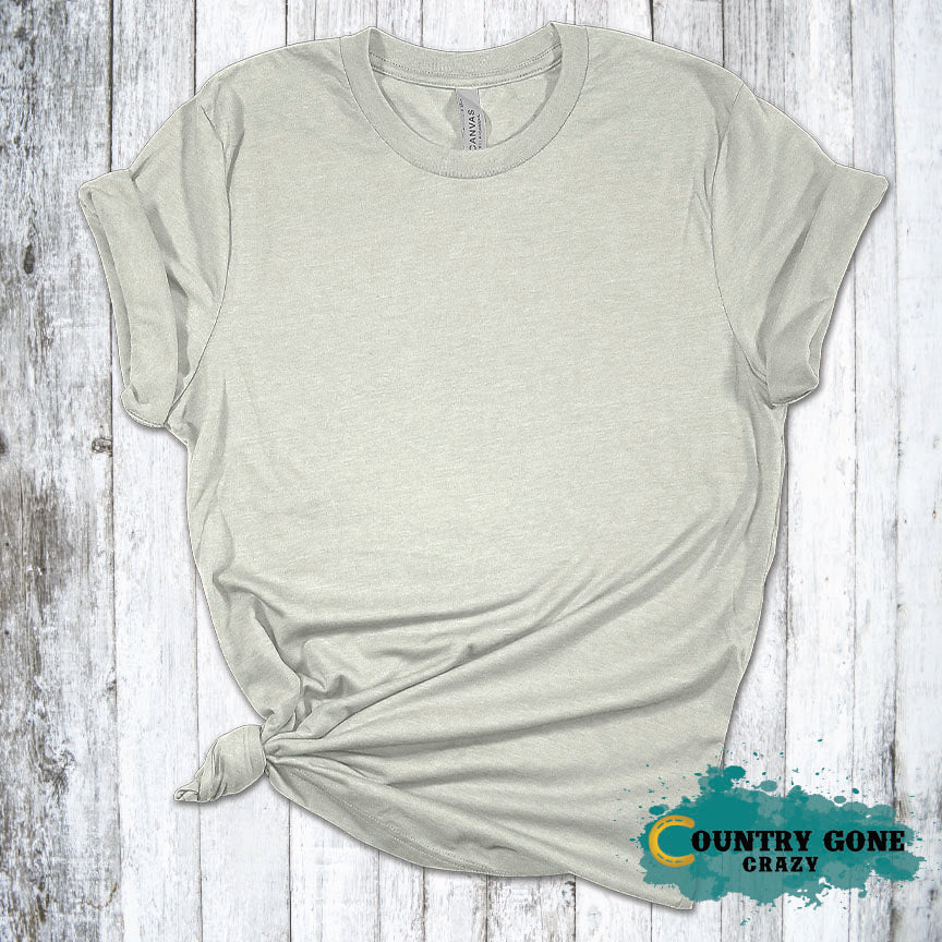Ash - Short Sleeve T-shirt-Bella + Canvas-Country Gone Crazy
