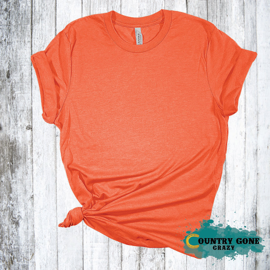 Heather Short Sleeve T-Shirt — Gone Crazy