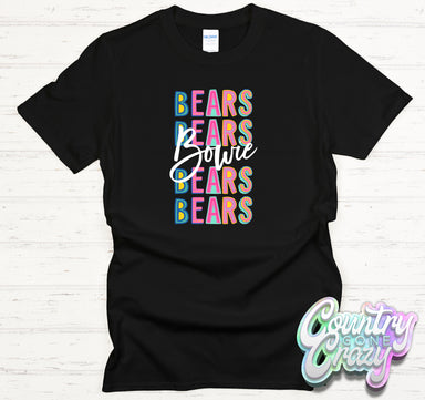 Bowie Bears Fun Letters - T-Shirt-Country Gone Crazy-Country Gone Crazy