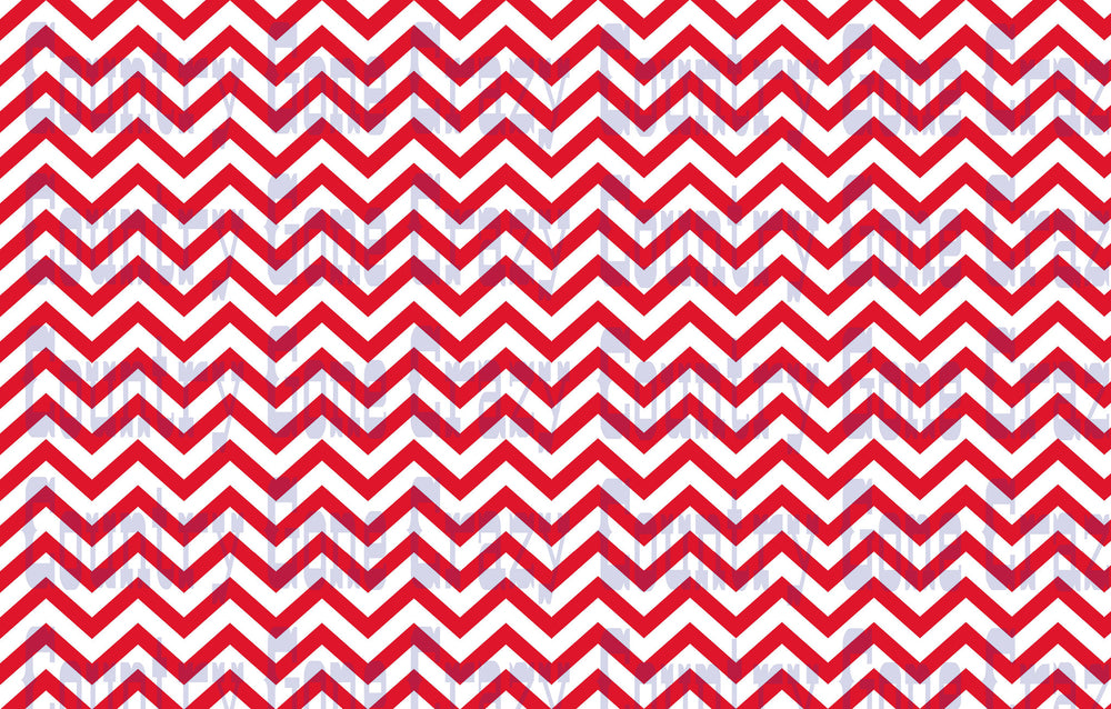 CH004 - Red & White Chevron-Country Gone Crazy-Country Gone Crazy