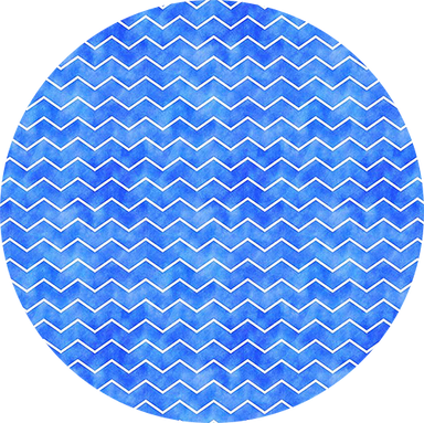 CH007 - Blue Chevron-Country Gone Crazy-Country Gone Crazy