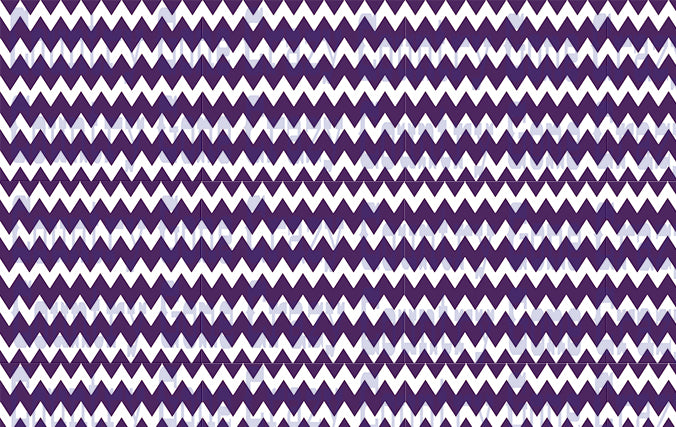 CH019 - Purple & White Chevron-Country Gone Crazy-Country Gone Crazy