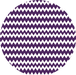 CH019 - Purple & White Chevron-Country Gone Crazy-Country Gone Crazy