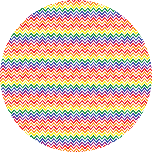 CH024 - Rainbow Chevron-Country Gone Crazy-Country Gone Crazy