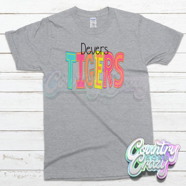 Devers Tigers MOODLE T-Shirt-Country Gone Crazy-Country Gone Crazy