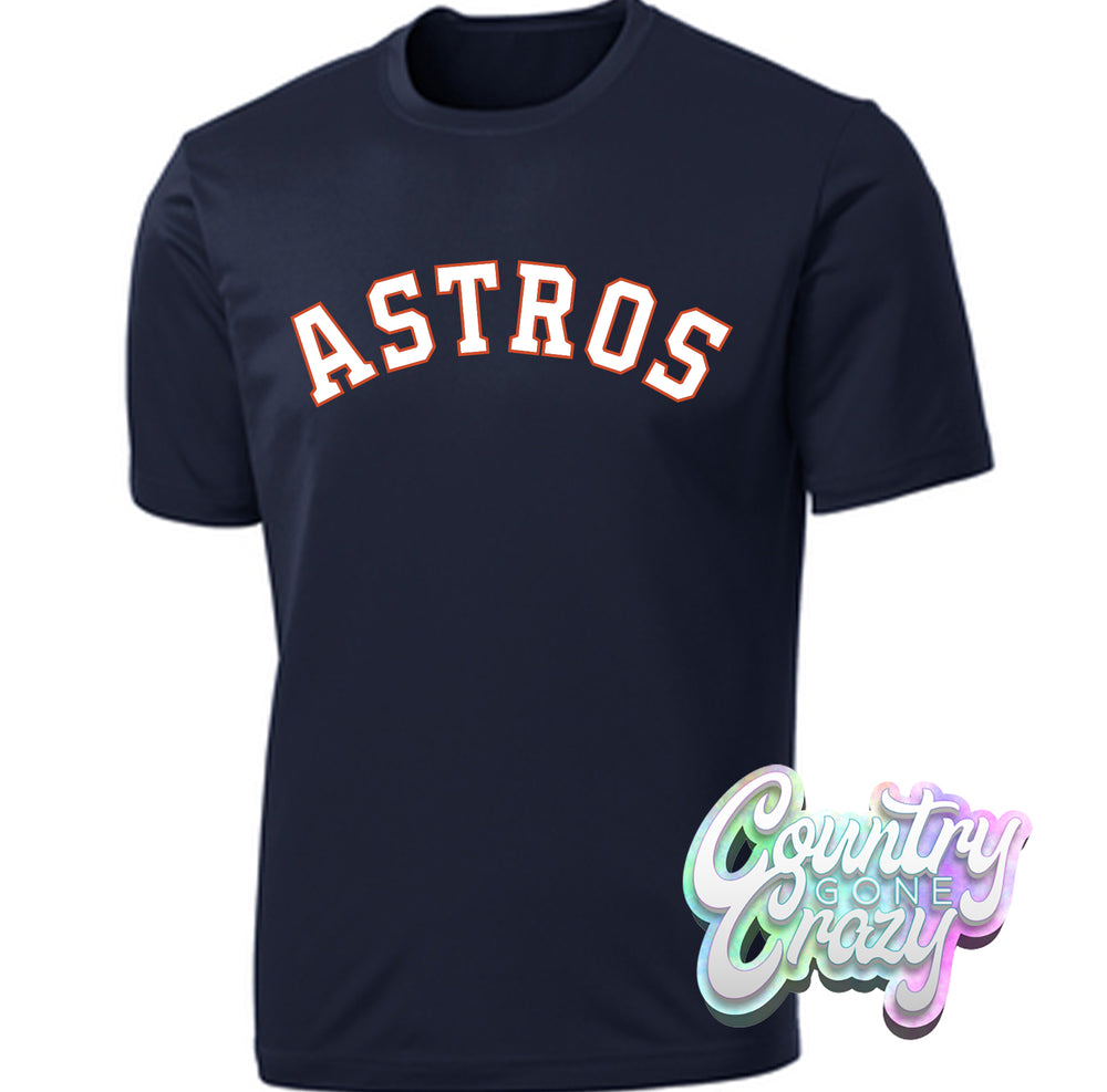 Houston Astros - Dry-Fit T-Shirt-Port & Company-Country Gone Crazy