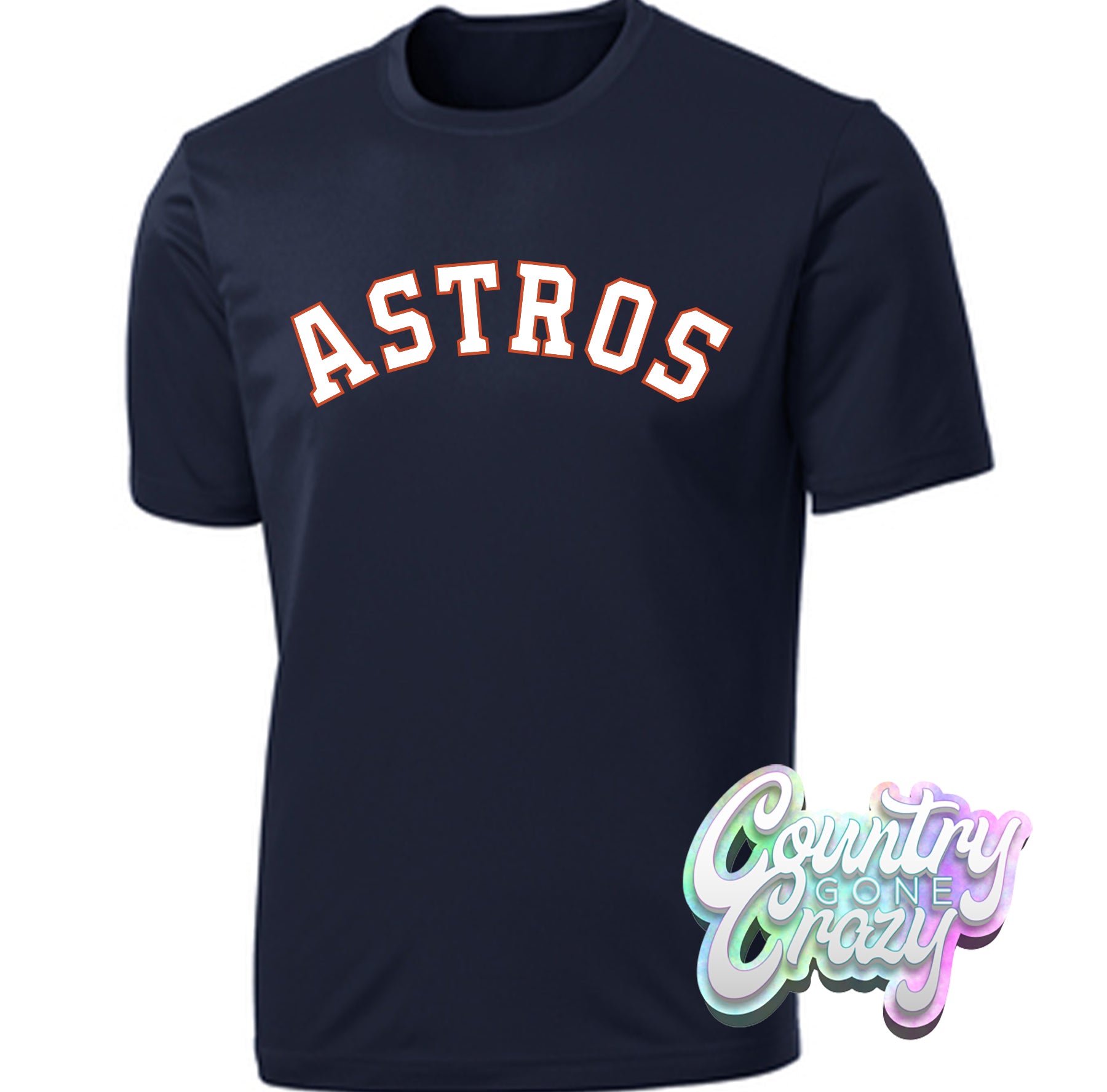 Houston Astros - Dry-Fit T-Shirt — Country Gone Crazy