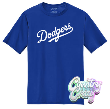 Los Angeles Dodgers - Dry-Fit T-Shirt-Port & Company-Country Gone Crazy