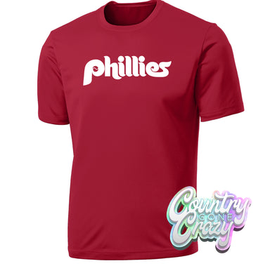 Philadelphia Phillies - Dry-Fit T-Shirt-Port & Company-Country Gone Crazy