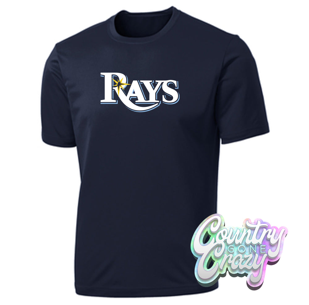 Tampa Bay Rays - Dry-Fit T-Shirt-Port & Company-Country Gone Crazy