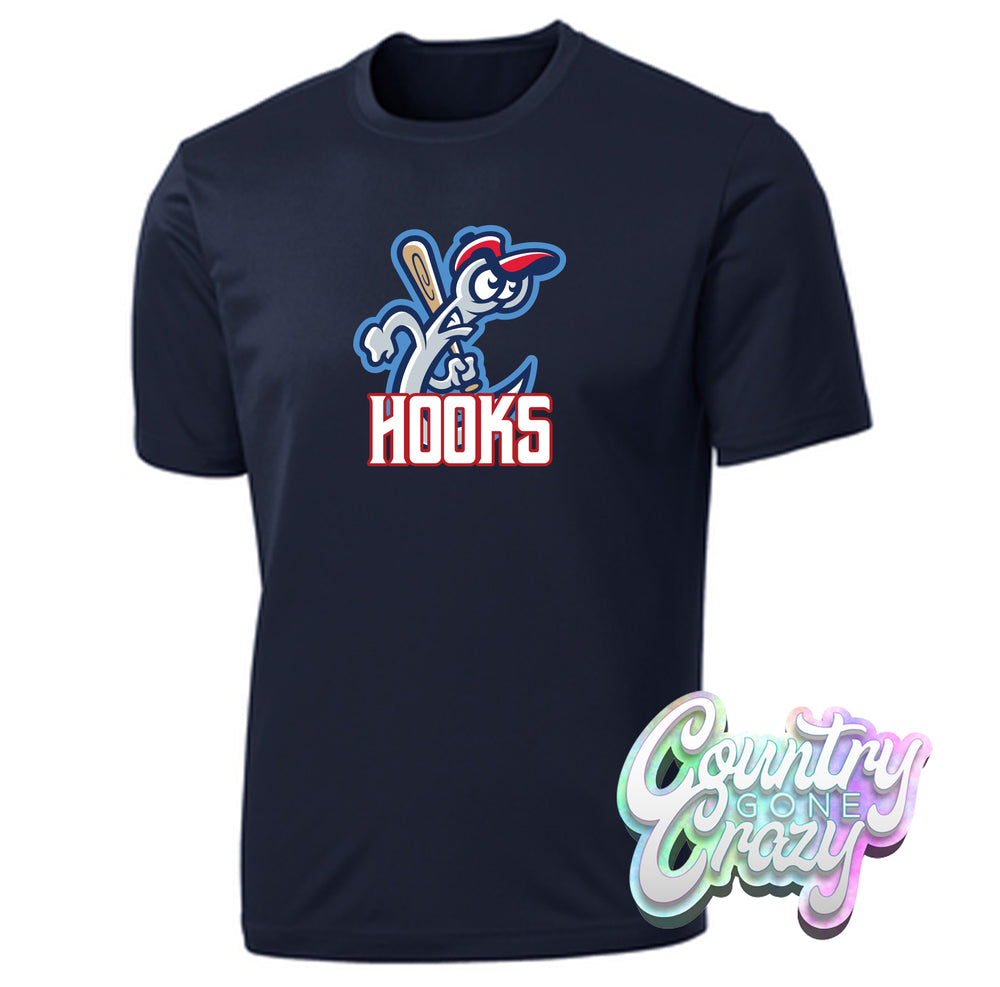 Hooks - Dry-Fit T-Shirt-Port & Company-Country Gone Crazy