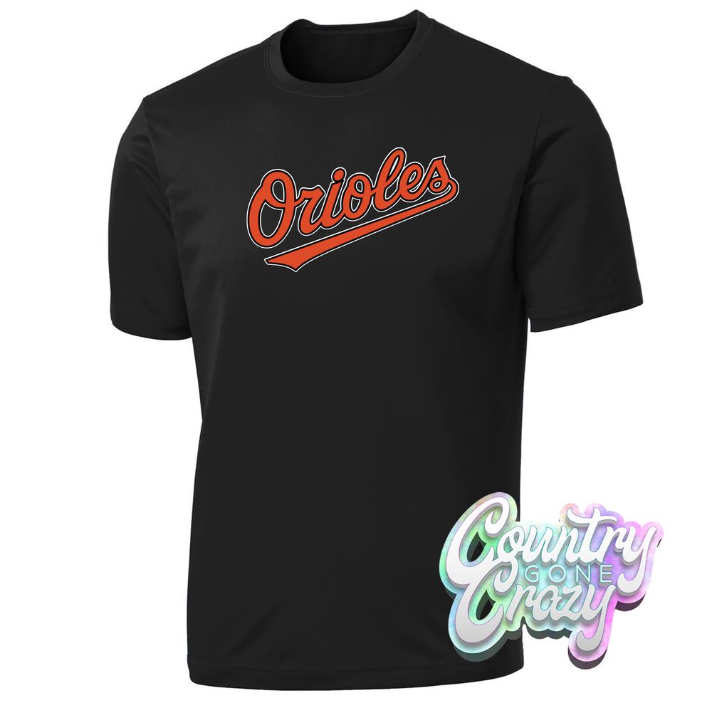 Baltimore Orioles - Dry-Fit T-Shirt-Port & Company-Country Gone Crazy