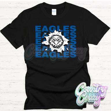 Eagles Breaking Through - T-Shirt-Country Gone Crazy-Country Gone Crazy