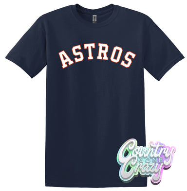 Houston Astros T-Shirt-Country Gone Crazy-Country Gone Crazy