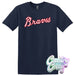 Atlanta Braves T-Shirt-Country Gone Crazy-Country Gone Crazy