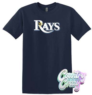 Tampa Bay Rays T-Shirt-Country Gone Crazy-Country Gone Crazy