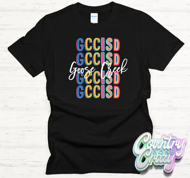 GCCISD Fun Letters - T-Shirt-Country Gone Crazy-Country Gone Crazy
