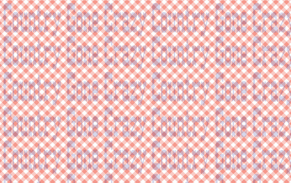 GI001 - Red Gingham-Country Gone Crazy-Country Gone Crazy