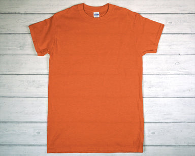Antique Orange - Adult Heavy Cotton T-Shirt-Gildan-Country Gone Crazy