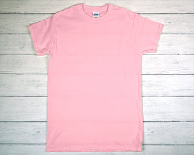 Light Pink - Adult Heavy Cotton T-Shirt-Gildan-Country Gone Crazy