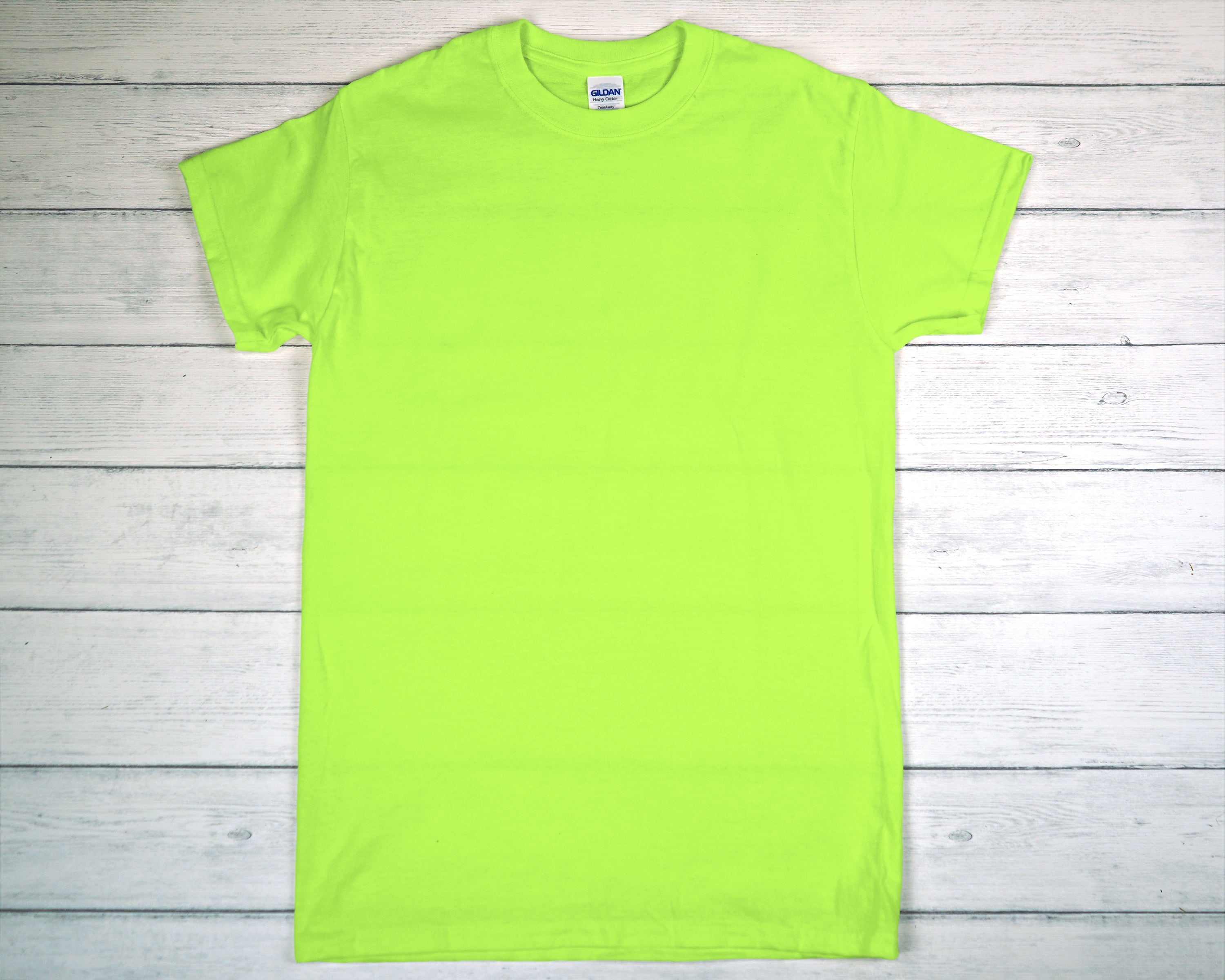 Neon Green - Adult Ultra Cotton T-Shirt-Gildan-Country Gone Crazy