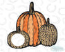 HT063 • Leopard Pumpkin Monogram-Country Gone Crazy-Country Gone Crazy