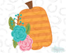 HT069 • Striped Floral Pumpkin-Country Gone Crazy-Country Gone Crazy